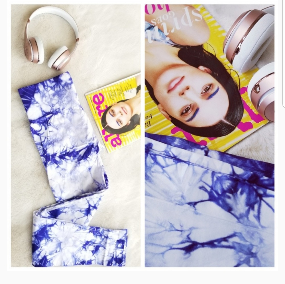 October Love Tie Dye Activ Sport Leggings - Picture 8 of 8